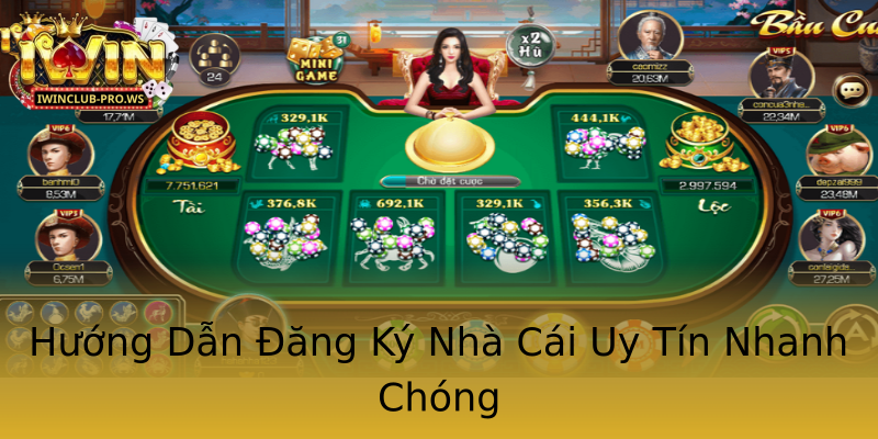 Hướng Dẫn Đăng Ký Nhà Cái Uy Tín Nhanh Chóng Hướng Dẫn Đăng Ký Nhà Cái Uy Tín Nhanh Chóng