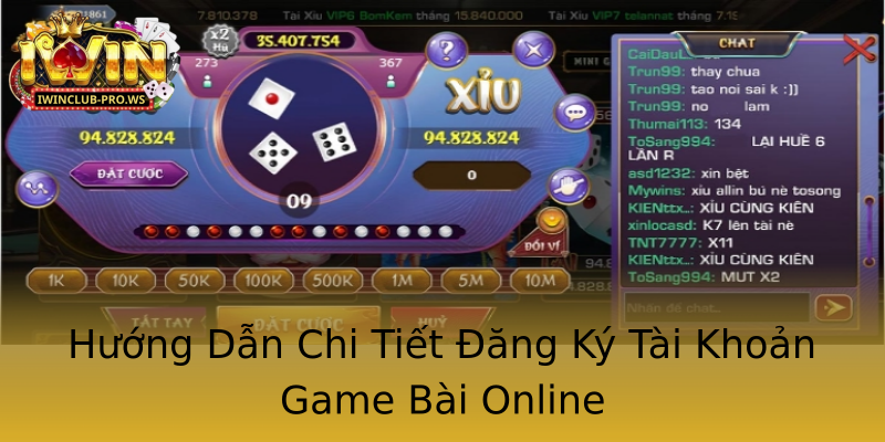 Hướng Dẫn Chi Tiết Đăng Ký Tài Khoản Game Bài Online Hướng Dẫn Chi Tiết Đăng Ký Tài Khoản Game Bài Online
