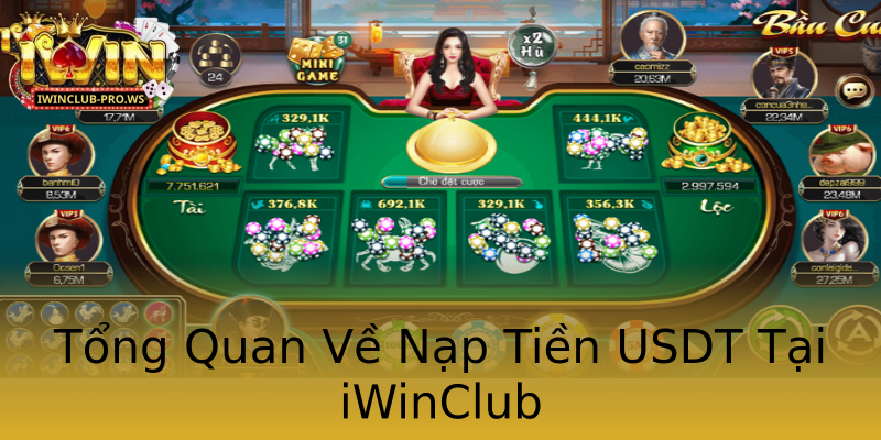 Tổng Quan Về Nạp Tiền USDT Tại iWinClub Tổng Quan Về Nạp Tiền USDT Tại iWinClub