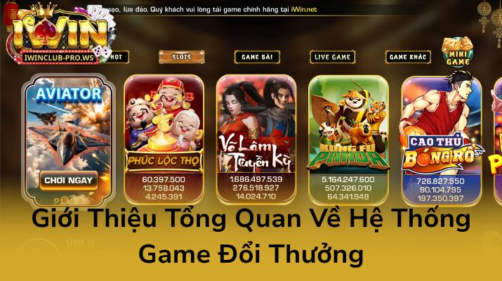 Giới Thiệu Tổng Quan Về Hệ Thống Game Đổi Thưởng Giới Thiệu Tổng Quan Về Hệ Thống Game Đổi Thưởng