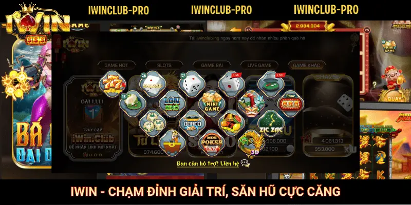 iWin – Chạm đỉnh giải trí, săn hũ cực căng