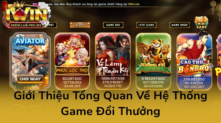 Giới Thiệu Tổng Quan Về Hệ Thống Game Đổi Thưởng Giới Thiệu Tổng Quan Về Hệ Thống Game Đổi Thưởng
